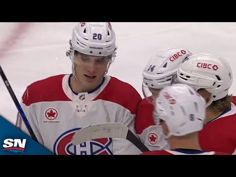 Canadiens Kaiden Guhle Rips A Wicked Shot From The Point To Open Scoring