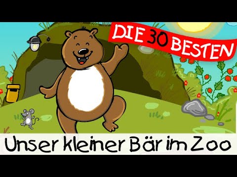 🏞️ Unser kleiner Bär im Zoo ||  Kinderlieder zum Mitsingen und Bewegen