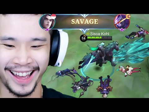 Savage Main Pake Akun Ayang Sisca Kohl - Mobile Legends