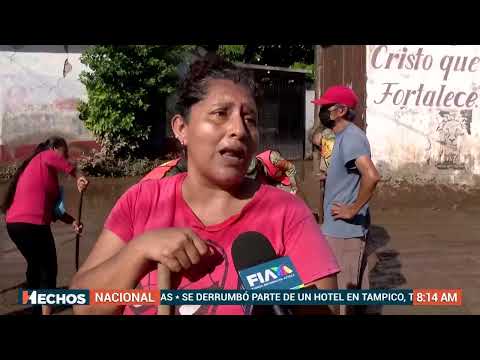 Emergencia en Juchitán | Tienen el agua hasta el cuello y viven entre toneladas de basura y lodo