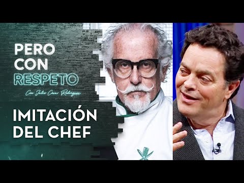 La delirante imitación de Felipe Izquierdo al chef Ennio Carota - Pero Con Respeto