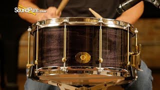 Noble & Cooley 7x14 SS Classic Maple Snare Drum-Blackwash