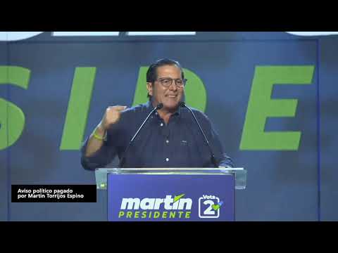 Discurso de cierre de campaña de Martín Torrijos