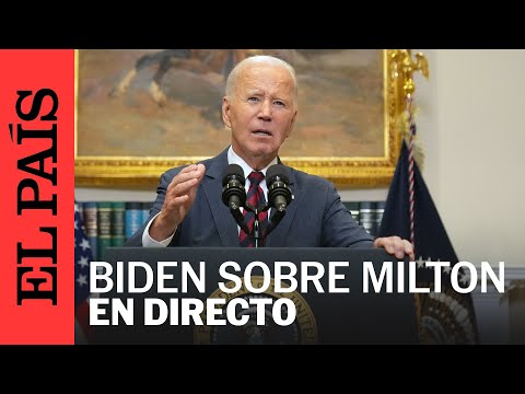 DIRECTO | Joe Biden habla sobre la respuesta ante el huracán 'Milton' | EL PAÍS