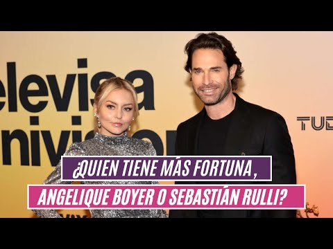 ¿Quien tiene más fortuna, Angelique Boyer o Sebastián Rulli?