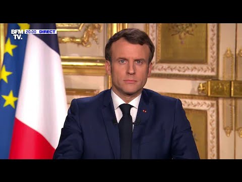 Revoir l'intégralité de l'allocution aux Français d'Emmanuel Macron