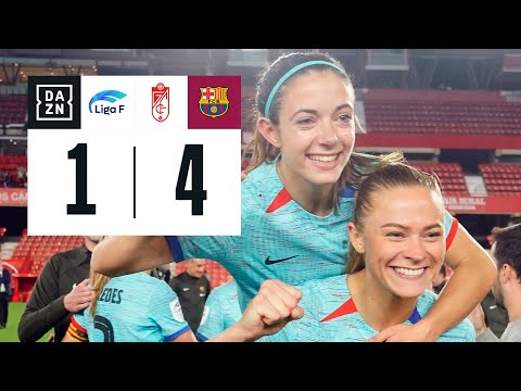 Granada CF vs FC Barcelona (1-4) | Resumen y goles | Highlights Liga F
