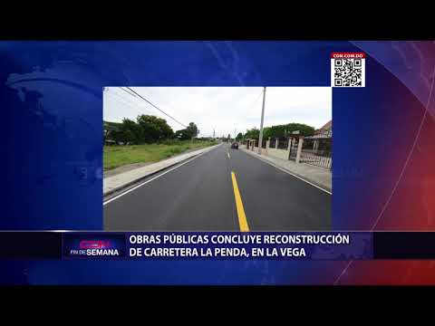 Obras Públicas concluye reconstrucción de carretera en La Vega
