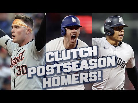 Every GAME-TYING & GO-AHEAD HOME RUN in the 8th or later in the 2024 postseason!