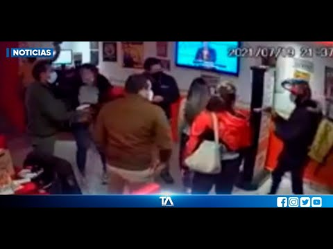 Seis personas roban restaurantes en la Eloy Alfaro y Gaspar de Villarroel