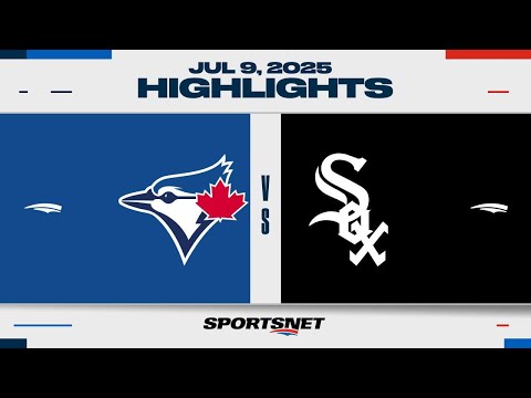 MLB Highlights | Blue Jays vs. White Sox - July 9, 2025
