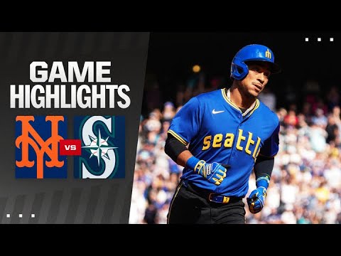 Mets vs. Mariners Game Highlights (8/11/24) | MLB Highlights