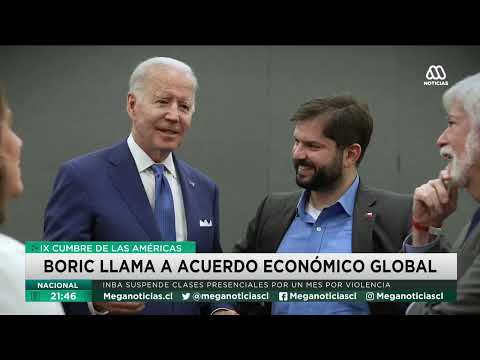 IX Cumbre de las Américas: Boric llama a acuerdo económico global