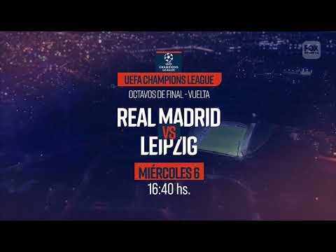 Real Madrid VS. Leipzig - UEFA Champions League 2023/2024 - 8vos de Final VUELTA - FOX Sports PROMO