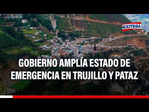 Gobierno amplía estado de emergencia en Trujillo y Pataz y control estará a manos de la PNP