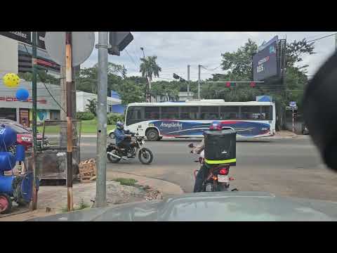 Recorriendo las calles de Asunción del Paraguay.