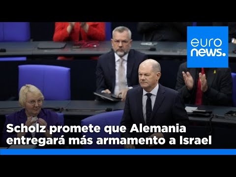 Scholz promete que Alemania entregará más armamento y material militar a Israel próximamente