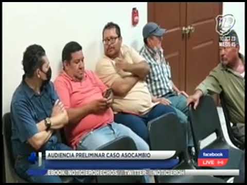 Instalan audiencia preliminar Caso Asocambio