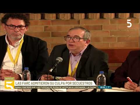 Exguerrilleros de FARC piden perdón