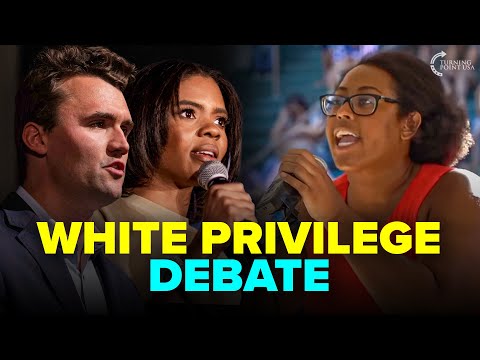 Charlie Kirk & Candace Owens DESTROY Woman's White Privilege Claims