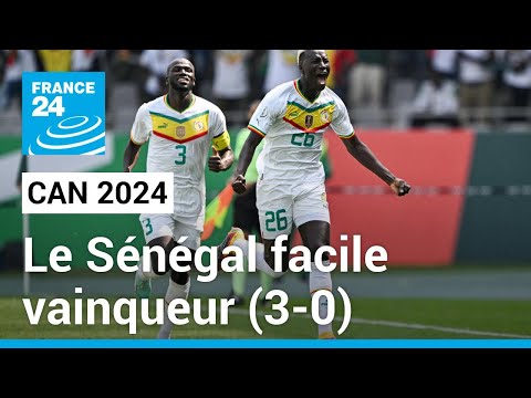 CAN 2024 : le Sénégal bat la Gambie 3-0 et réussit son entrée • FRANCE 24