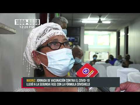 En Madriz inmunizan a los mayores de 60 años contra el COVID-19 - Nicaragua