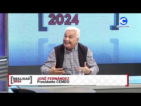 José Fernández, Presidente CEMDO en Realidad 2024