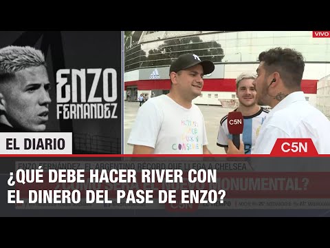 RIVER recibirá casi 50 MILLONES de EUROS por el PASE de ENZO FERNÁNDEZ