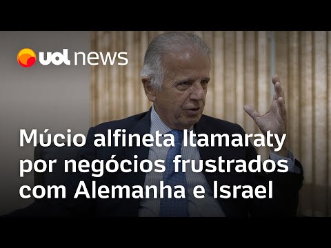 Múcio alfineta Itamaraty por negócios frustrados com Alemanha e Israel