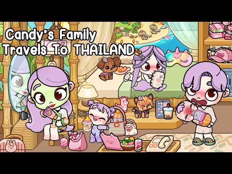 CandyCute Channel Candy’sFamilyTravelsToTHAILAND🏝️🇹🇭FamilyRoutineAvatarWorldPa