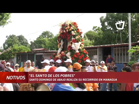 El Santo de los pobres ya se dirige de Ciudad Sandino a Managua