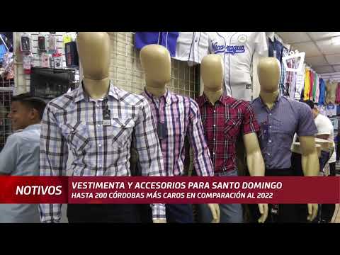 Aumentan precios en vestimenta para las fiestas patronales de Managua