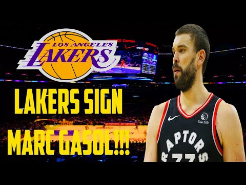 Los Angeles Lakers Officially Sign Marc Gasol!!!