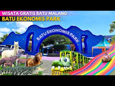 FREE TOURISM BATU ECONOMIC PARK (BEP) BATU MALANG ‼ Many Exciting Rides ‼ Latest Batu Tourism