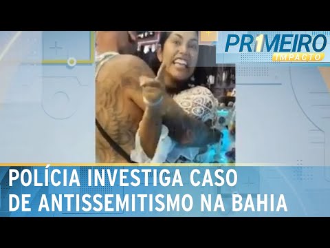 Comerciante judia é vítima de ataque antissemita na Bahia | Primeiro Impacto (05/02/24)