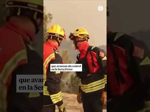 Tárbena, Alicante, sufre el primer gran incendio de la temporada