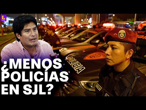 San Juan de Lurigancho en emergencia: Alcalde asegura que ha disminuido presencial policial