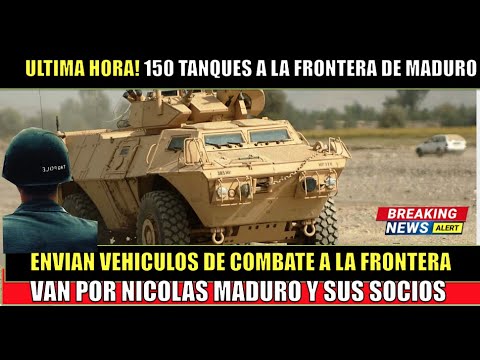 ULTIMA HORA!! 150 vehiculos de combate rumbo a frontera de Maduro
