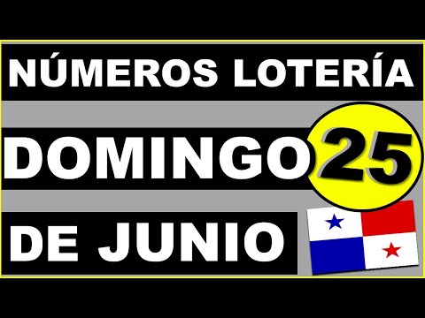 Resultados Sorteo Loteria Domingo 25 de Junio 2023 Loteria Nacional d Panama Sorteo Dominical de Hoy