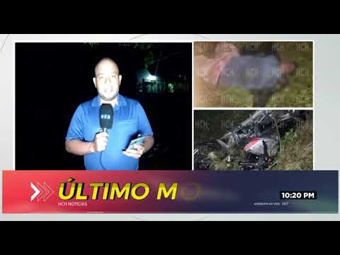 Joven motociclista pierde la vida tras caer a una hondonada en San Esteban, Olancho