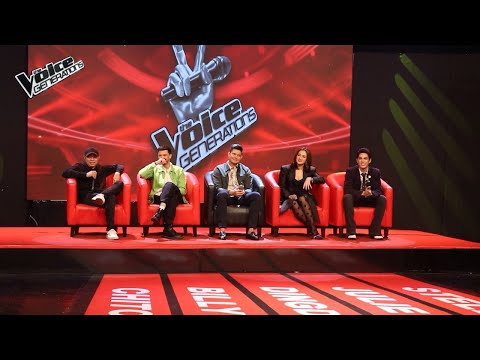 The Voice Generations: Media conference behind-the-scenes