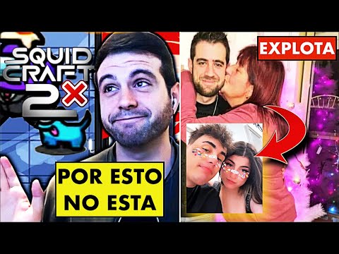 Vegetta777 Y La RAZÓN De RECHAZAR Los Squid Craft Games|MADRE de Auron EXPLOTA CONTRA Abby y Karchez