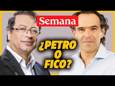 FICO SE ACERCA A GUSTAVO PETRO | NUEVA ENCUESTA