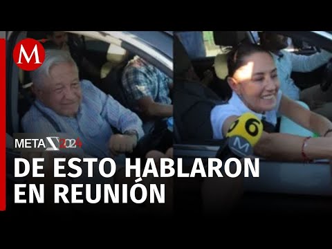 Andrés Manuel López Obrador y Claudia Sheinbaum se retiran de la reunión del ISSSTE en Torreón