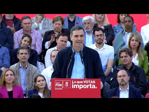 Sánchez llama a concentrar en el PSOE el voto de la izquierda en Madrid