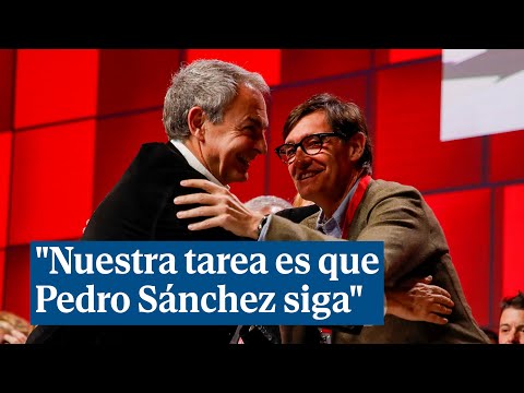 Zapatero llama a la movilización socialista: Nuestra tarea es que Pedro Sánchez siga