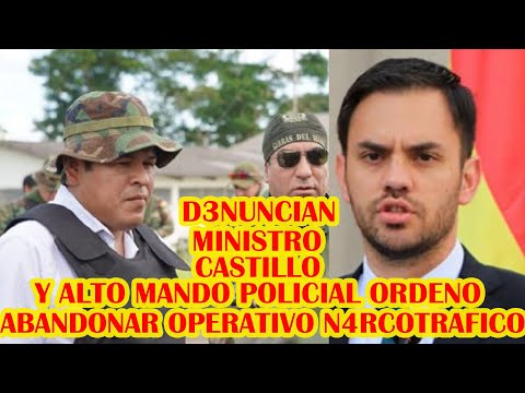 EVO MORALES TENIA RAZON ALTOS MANDOS POLICIALES ORDENARON NO QU3MAR LABORATORIOS DE N4RCOTRAFICOS..