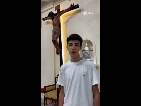 La inspiradora vocación al sacerdocio de Emilio, de 16 años