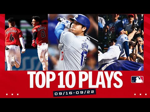 Top 10 Plays of the Week! (Shohei reaches 50/50 & the Guardians walk off into the postseason!)