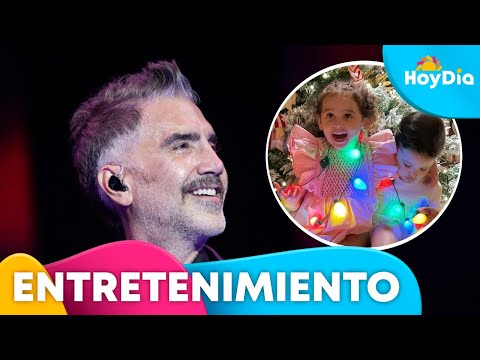 Alejandro Fernández se desvive con sus nietas y les canta El Ratón Vaquero | Hoy Día | Telemundo